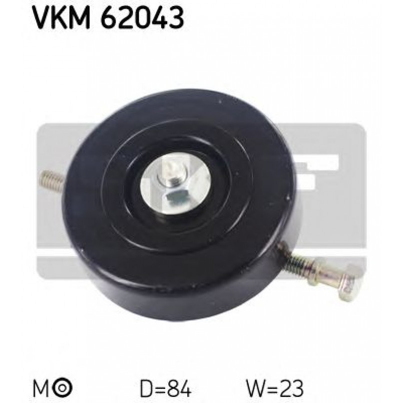 VKM 62043 SKF Ролик модуля натягувача ременя